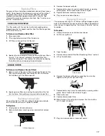 Предварительный просмотр 17 страницы Whirlpool GH5176XP Use & Care Manual