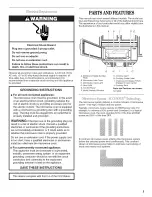 Предварительный просмотр 5 страницы Whirlpool GH5184XP Use And Care Manual