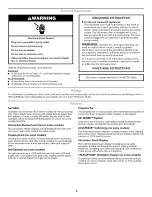 Preview for 3 page of Whirlpool GH6177XPS5 User Instructions