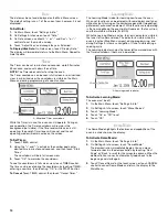 Preview for 14 page of Whirlpool GH7208XR - 1-03-07 Use & Care Manual