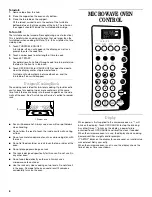 Предварительный просмотр 6 страницы Whirlpool GH9185XL Use & Care Manual