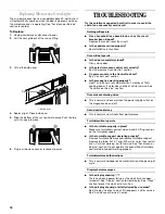 Предварительный просмотр 18 страницы Whirlpool GH9185XL Use & Care Manual