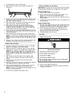 Preview for 6 page of Whirlpool GI0FSAXVA - 19.8 cu. ft. Refrigerator User Manual