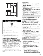 Preview for 19 page of Whirlpool GI0FSAXVA - 19.8 cu. ft. Refrigerator User Manual