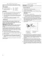 Preview for 4 page of Whirlpool GI0FSAXVA00 User Instructions