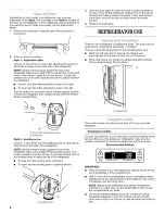 Preview for 8 page of Whirlpool GI0FSAXVA00 User Instructions