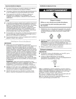 Preview for 26 page of Whirlpool GI0FSAXVA00 User Instructions