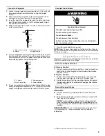 Preview for 5 page of Whirlpool  GI0FSAXVB User Instructions