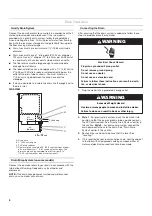 Preview for 6 page of Whirlpool GI1500XHS Use & Care Manual