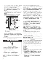 Preview for 16 page of Whirlpool GI1500XHS Use & Care Manual