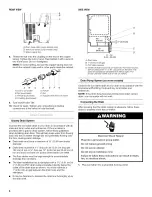 Предварительный просмотр 6 страницы Whirlpool GI15NDXTB0 Use & Care Manual