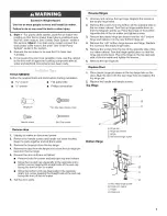 Предварительный просмотр 7 страницы Whirlpool GI15NDXTB0 Use & Care Manual