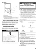 Предварительный просмотр 19 страницы Whirlpool GI15NDXTB0 Use & Care Manual