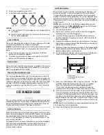 Preview for 11 page of Whirlpool GI15NDXTB4 Use & Care Manual