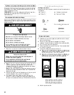 Preview for 22 page of Whirlpool GI15NDXTB4 Use & Care Manual