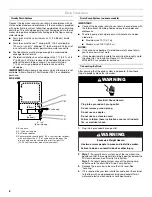 Preview for 6 page of Whirlpool GI15NDXXB0 Use & Care Manual