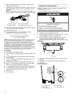 Preview for 6 page of Whirlpool GI15NDXZB Use And Care Manual