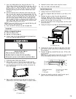 Preview for 15 page of Whirlpool GI15NDXZB Use And Care Manual