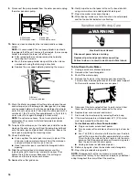 Preview for 16 page of Whirlpool GI15NDXZB Use And Care Manual