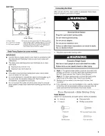 Preview for 9 page of Whirlpool GI15NDXZB0 Use & Care Manual