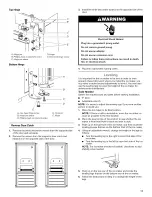 Preview for 11 page of Whirlpool GI15NDXZB0 Use & Care Manual