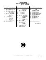 Preview for 8 page of Whirlpool GI15NFLTB0 Parts Manual