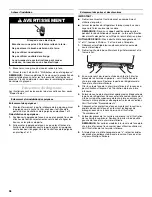 Предварительный просмотр 38 страницы Whirlpool GI5FVAXVB User Instructions