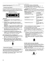 Предварительный просмотр 42 страницы Whirlpool GI5FVAXVB User Instructions