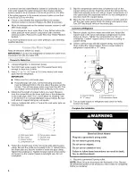 Предварительный просмотр 4 страницы Whirlpool GI6FARXXB00 Use And Care Manual