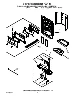 Предварительный просмотр 15 страницы Whirlpool GI6SDRXXB00 Cabinet Parts