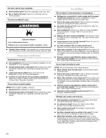 Preview for 14 page of Whirlpool GI7FVCXXQ01 User Instructions