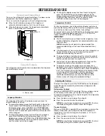 Предварительный просмотр 8 страницы Whirlpool GI7FVCXXY User Manual