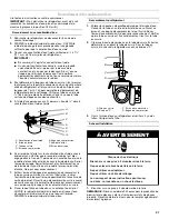 Предварительный просмотр 41 страницы Whirlpool GI7FVCXXY User Manual