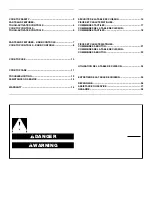 Предварительный просмотр 2 страницы Whirlpool GJC3034 Use And Care Manual