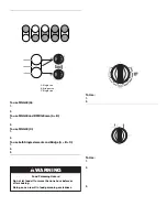 Предварительный просмотр 9 страницы Whirlpool GJC3034 Use And Care Manual