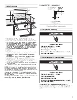 Preview for 3 page of Whirlpool GJC3034RP - Pure 30 Inch Smoothtop Electric Cooktop Installation Instructions Manual