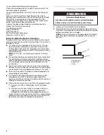 Preview for 4 page of Whirlpool GJC3034RP - Pure 30 Inch Smoothtop Electric Cooktop Installation Instructions Manual