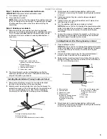 Preview for 5 page of Whirlpool GJC3034RP - Pure 30 Inch Smoothtop Electric Cooktop Installation Instructions Manual