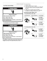 Preview for 6 page of Whirlpool GJC3034RP - Pure 30 Inch Smoothtop Electric Cooktop Installation Instructions Manual