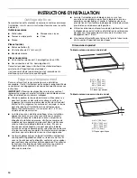 Preview for 10 page of Whirlpool GJC3034RP - Pure 30 Inch Smoothtop Electric Cooktop Installation Instructions Manual