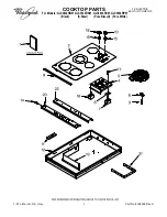 Whirlpool GJC3634RB01 Parts List предпросмотр