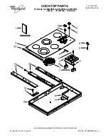 Whirlpool GJC3654RB04 Parts List preview