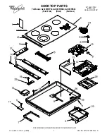 Предварительный просмотр 1 страницы Whirlpool GJC3655RB02 Parts List