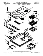 Предварительный просмотр 1 страницы Whirlpool GJC3655RB03 Parts List