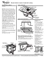 Предварительный просмотр 1 страницы Whirlpool GJD3044R Dimensions