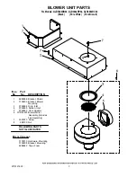 Preview for 3 page of Whirlpool GJD3044RB02 Parts List