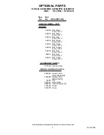 Preview for 4 page of Whirlpool GJD3044RB02 Parts List