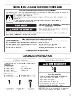 Предварительный просмотр 11 страницы Whirlpool Gladiator GAAC68PSDG Installation Instructions Manual