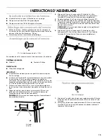Preview for 15 page of Whirlpool Gladiator GAWG28FVEW Assembly Instructions Manual