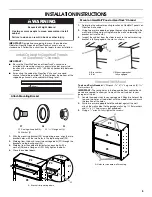 Предварительный просмотр 5 страницы Whirlpool Gladiator W10293036A Assembly Instructions Manual